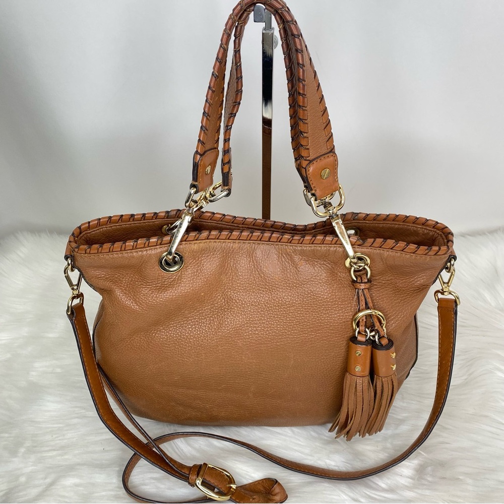 Michael Kors Pebbled Leather Satchel/Crossbody